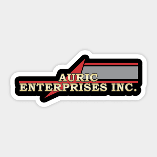 Auric Enterprises Inc. Sticker